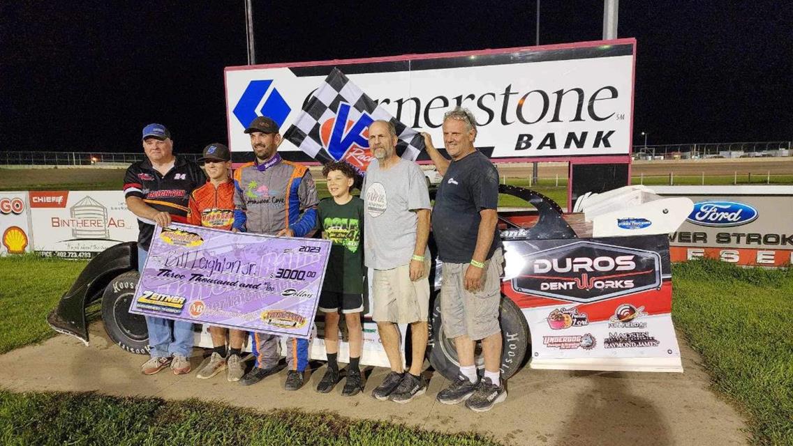 Leighton tops Malvern Bank Late Models at Junction