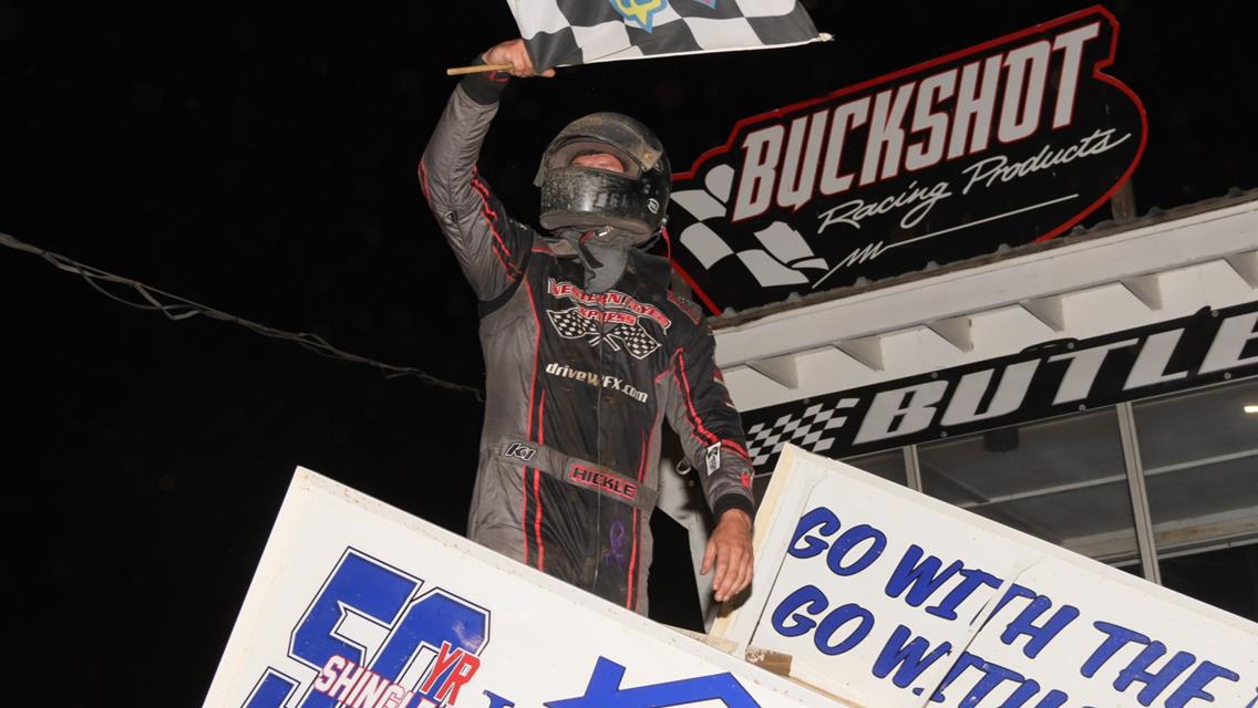 HICKLE WINS AT THE BATTLE GROUNDS