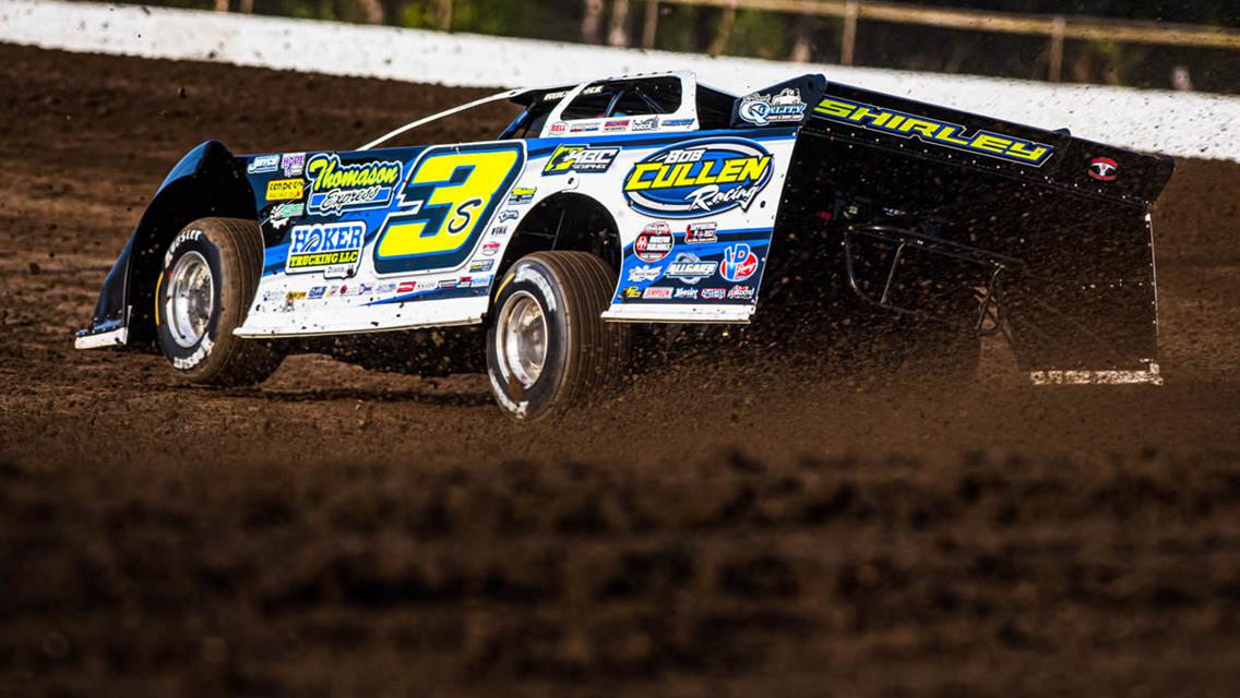 Shirley charges to runner-up finish at Davenport Speedway