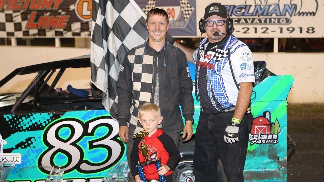 Weekend Recap: Ballenger tops Saturday excitement at I-90