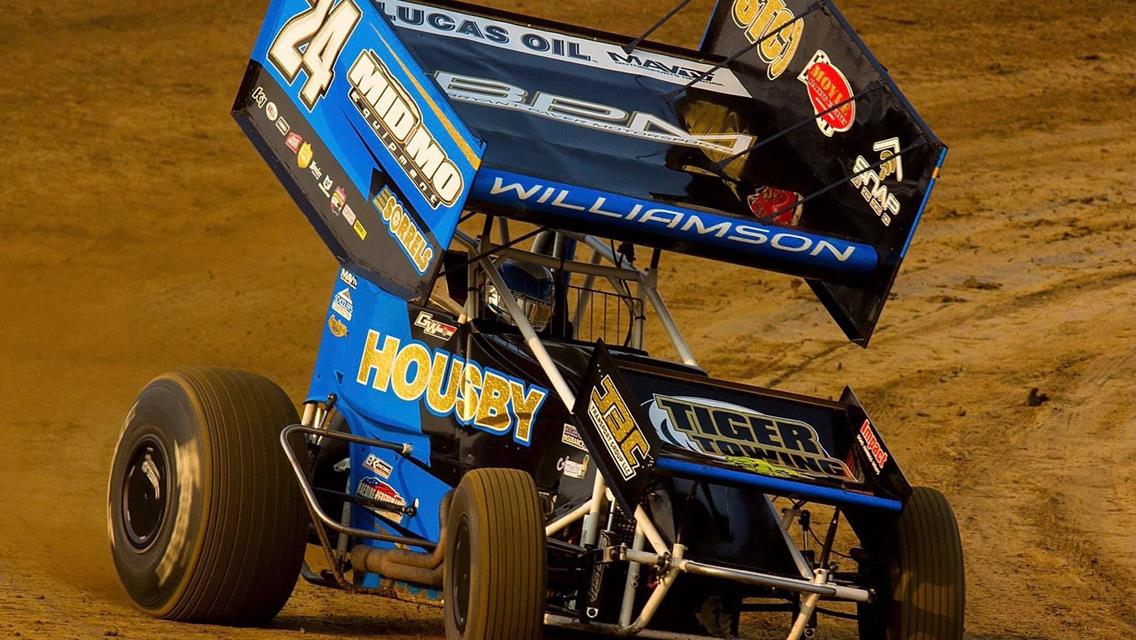 Williamson Garners Hard Charger Award During Hockett/McMillin Memorial Finale