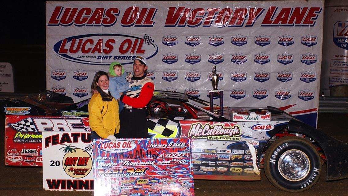 Miller Scores East Bay &quot;Winternationals&quot; Lucas Oil Late Model Dirt Series Victory