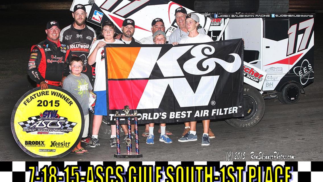 Baughman Rebounds to Battleground Speedway Victory