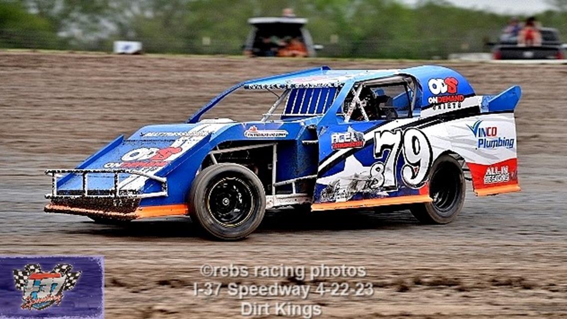 Dirt Kings, Royal Rumble, Fast Shafts Invitational Qualifier, Late Models, Dwarf Car Racing Series of Texas @ I-37 Speedway 4-22-23