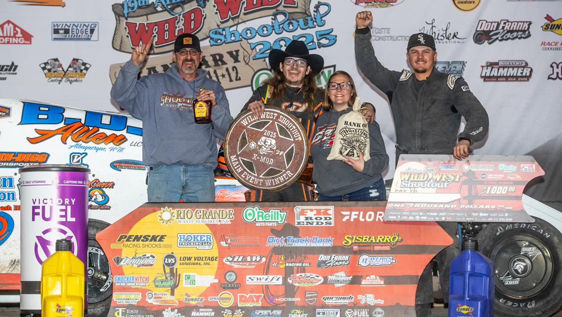 Rob Moseley picked up the Shocker Hitch X-Mod victory on Saturday, Jan. 4.