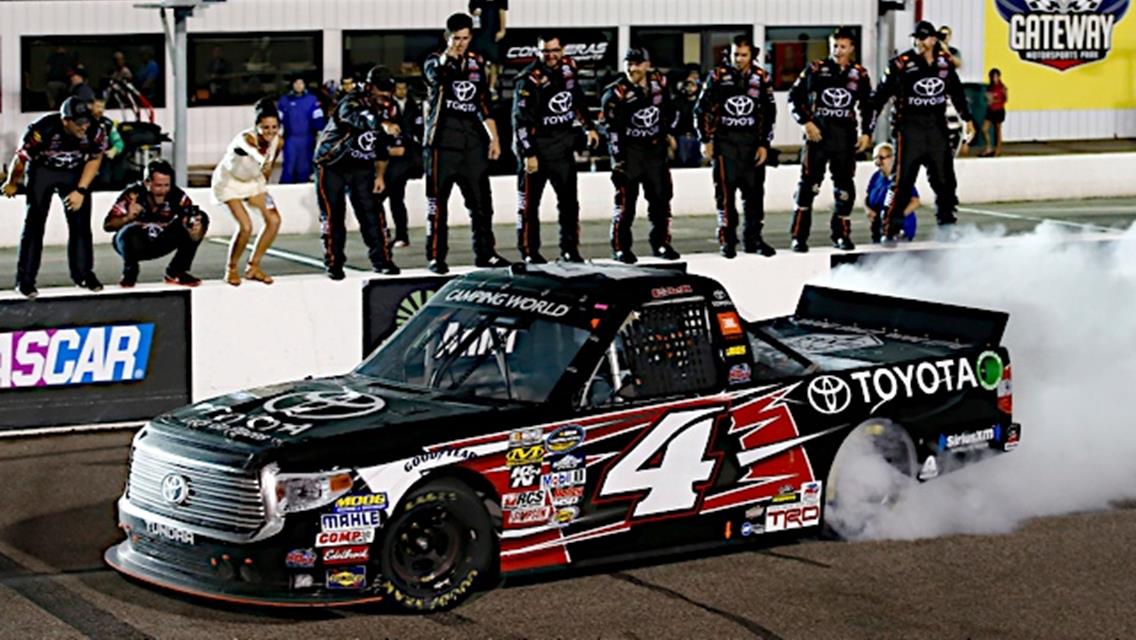 Christopher Bell Earns Second Career NCWTS Victory in Saturday Night&#39;s Main Event