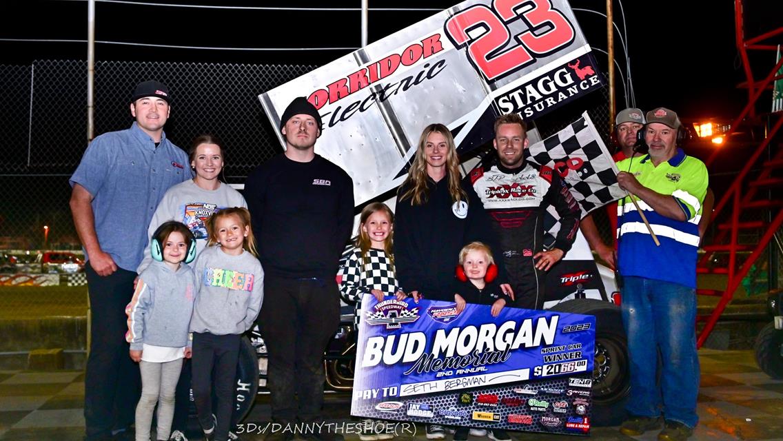 Bergman Bags ASCS Sooner Victory At Thunderbird Speedway!