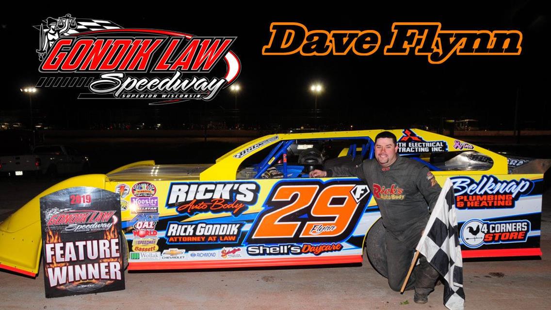 NEW FACES IN VICTORY CIRCLE AS GONDIK LAW SPEEDWAY OPENS