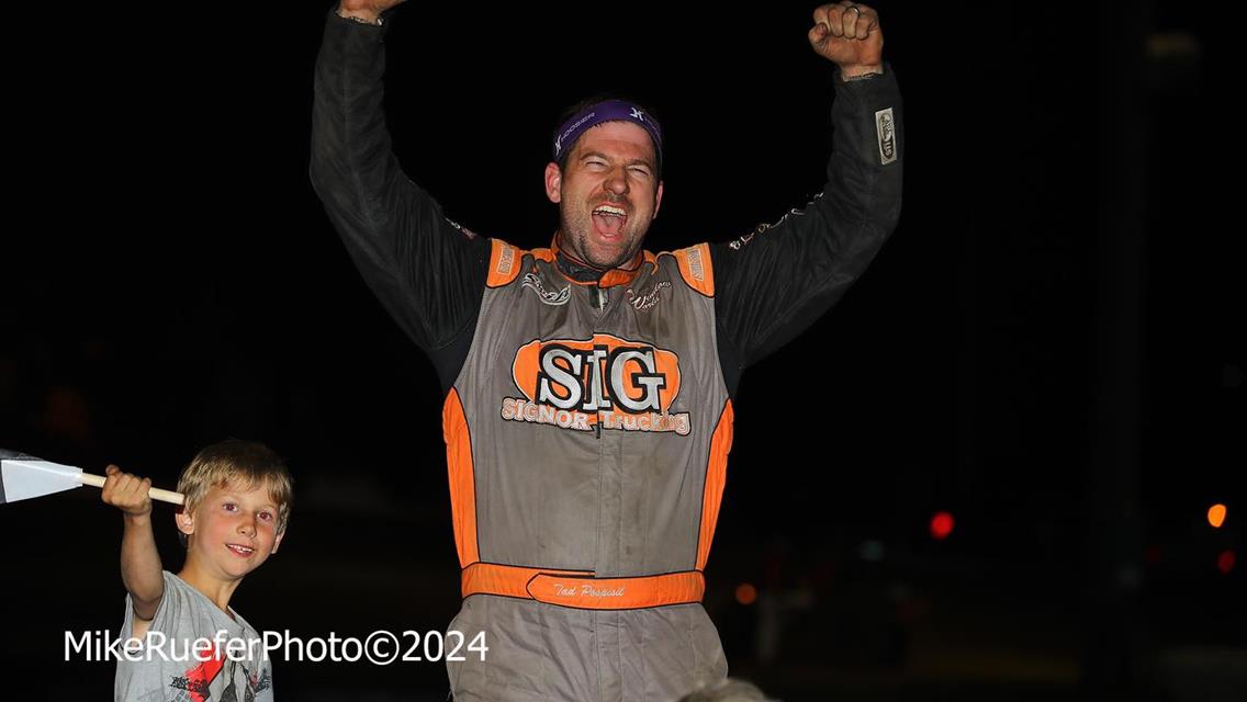 Central Missouri Speedway (Warrensburg, MO) – Malvern Bank West Series – Cliff Harris Memorial – May 18th, 2024. (Mike Ruefer Photo)