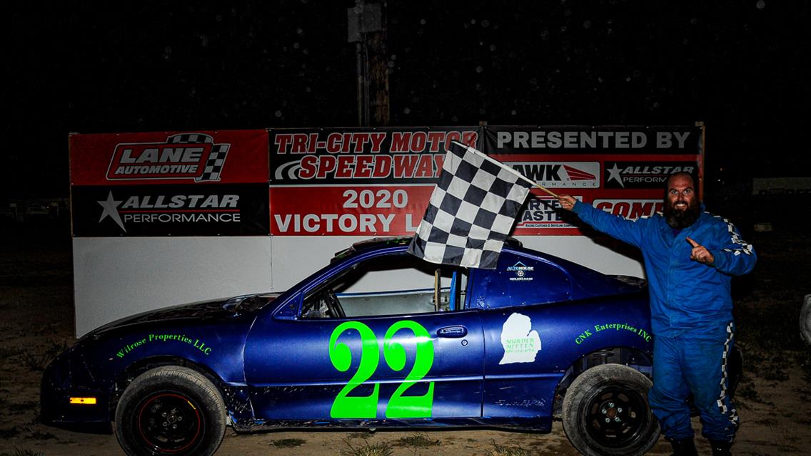 Marcoullier Dominates Once Again at Tri-City Motor Speedway