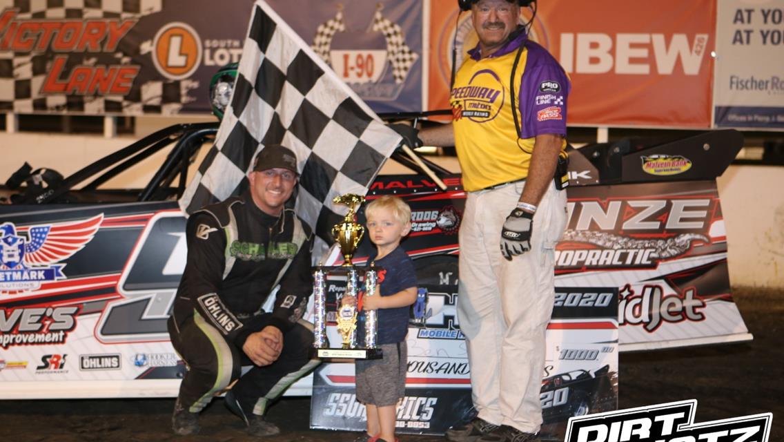 Omaha’s Schaller takes top honors at I-90 Speedway
