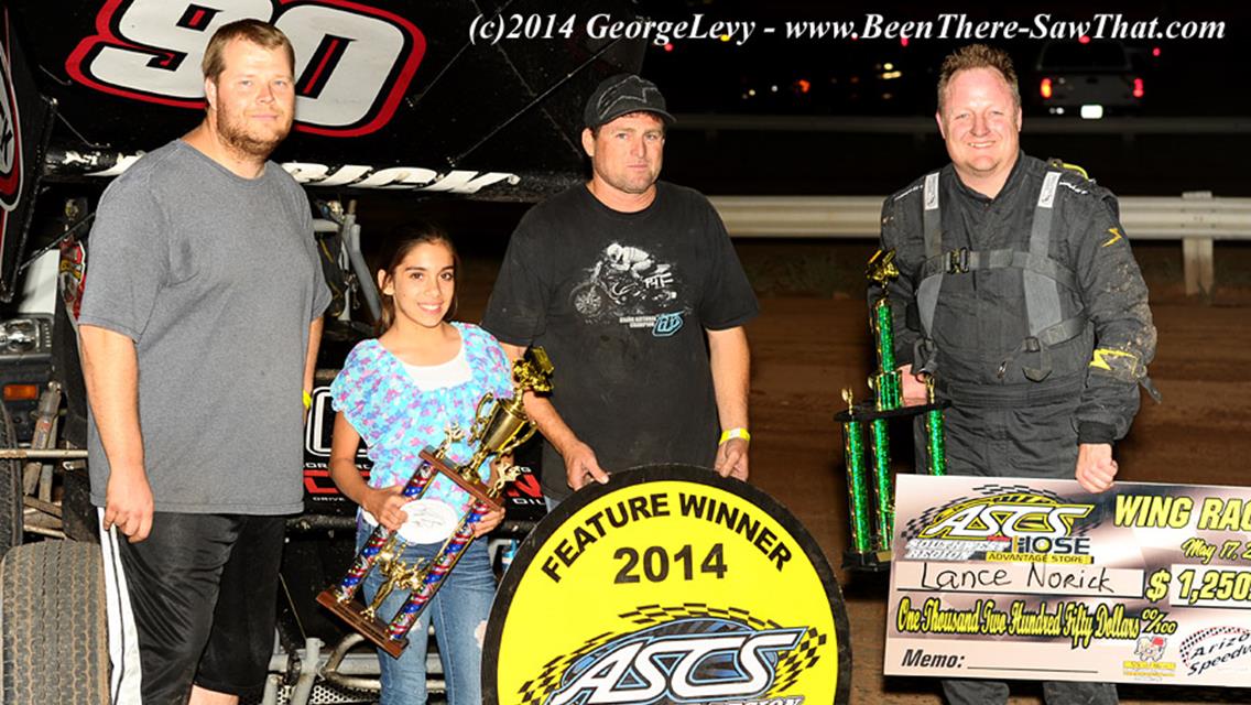 Lance Norick tops ASCS Southwest at Arizona Speedway