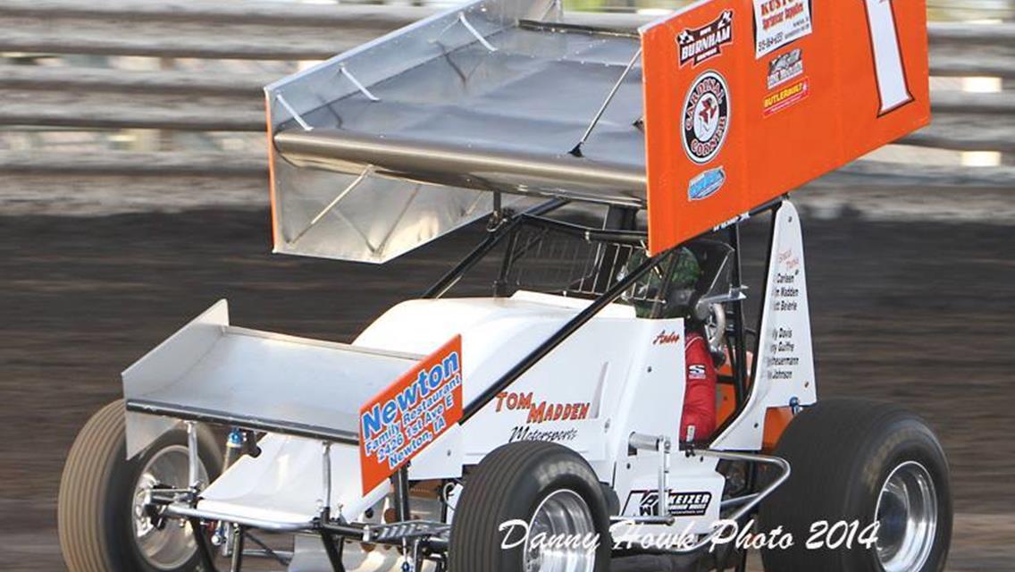 Beierle Follows First Year in Full-Size Sprint Car With Debut at Turkey Night
