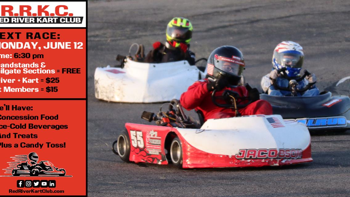 NEXT RACE: Monday, June 12