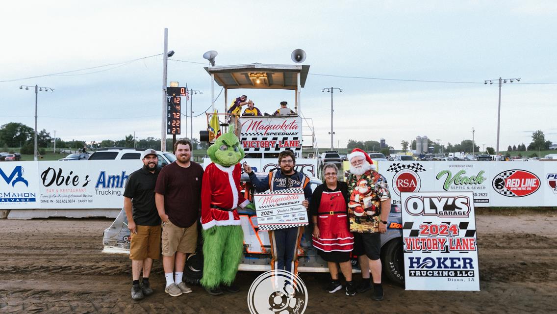 Mitch Way Breaks Through With Big Modified Win at Maquoketa Speedway