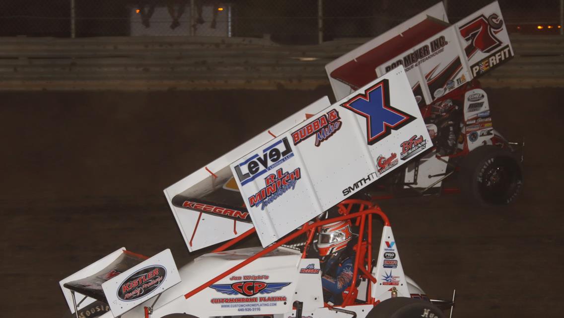 KEEGAN HOLDS OFF MACEDO &amp; GRESSMAN AT THE LINE