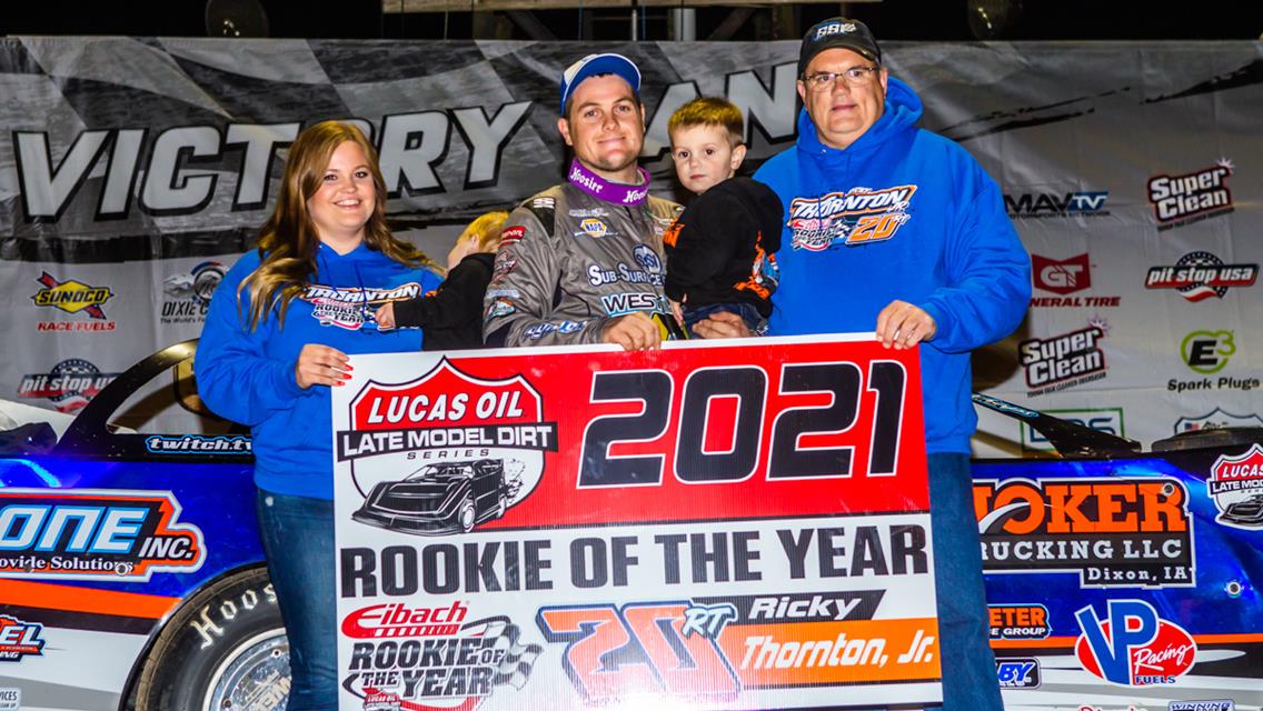 Eibach Springs Rookie of the Year Ricky Thornton Jr