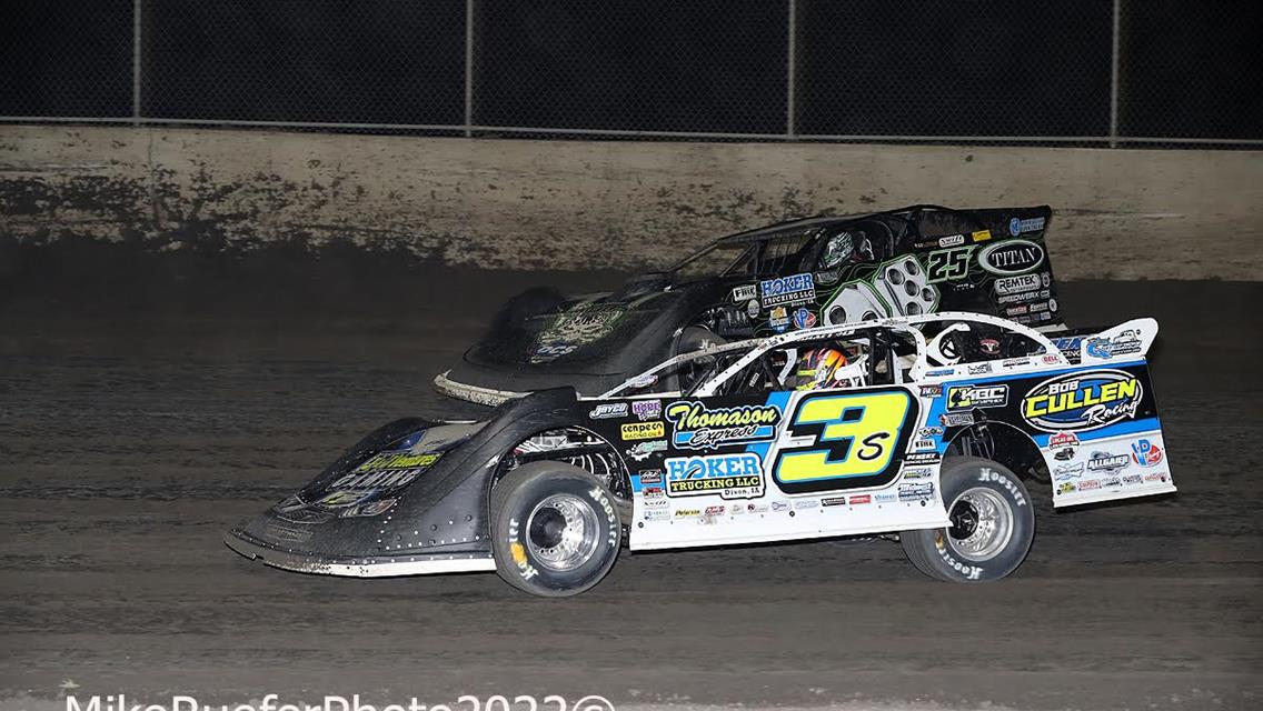 Tri-City Speedway (Granite City, IL) – Lucas Oil Midwest LateModel Racing Association (MLRA) – Championship Weekend – October 14th-15th, 2022. (Mike Ruefer photo)