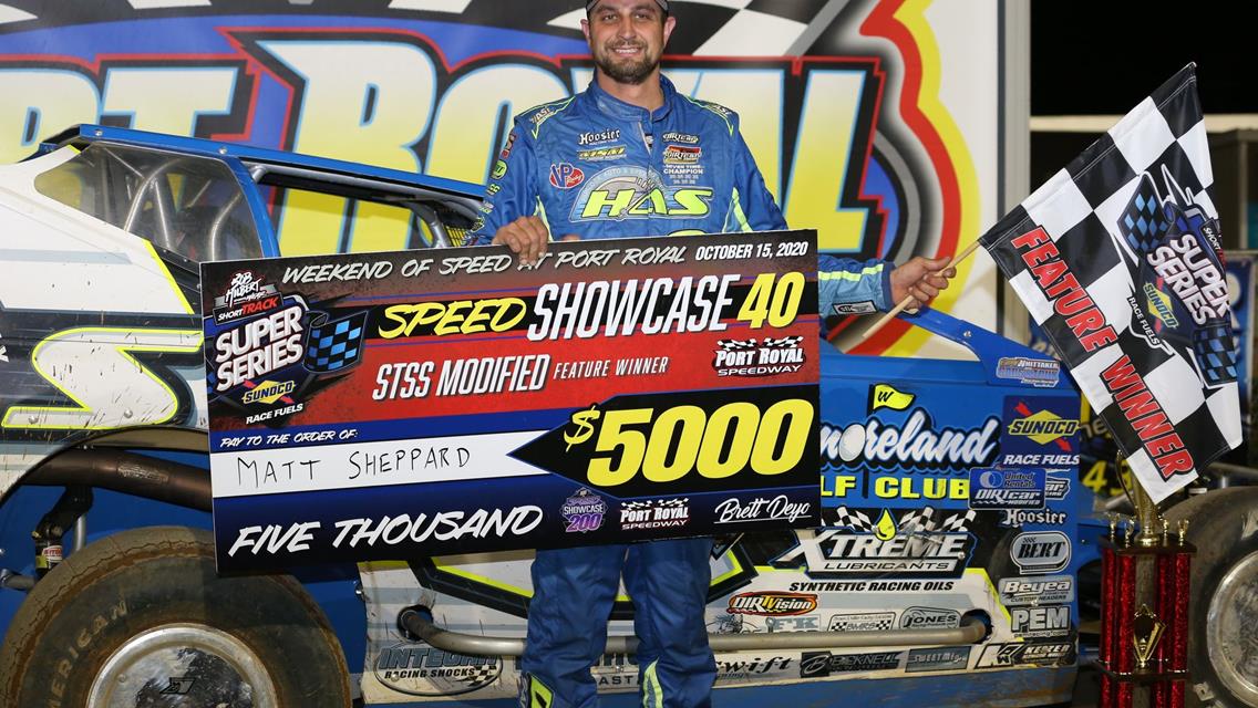 Matt Sheppard Gets Port Royal Retribution, Wins Thursday Night STSS Speed Showcase 40™