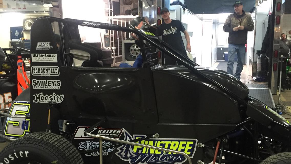 Hall Tackling Chili Bowl Nationals Preliminary Action on Friday Night