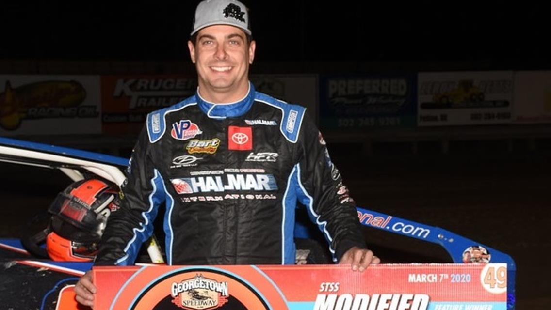 Stewart Friesen Scores Melvin L. Joseph Memorial Victory for $10,049-Plus at Georgetown Speedway