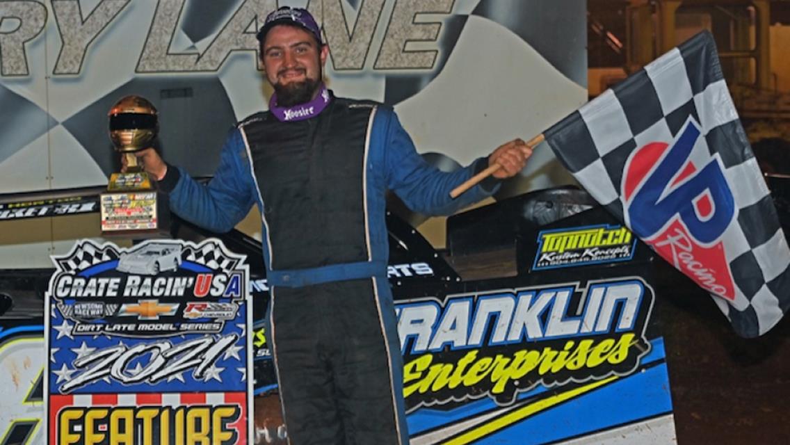 Horton sweeps Saturday night&#39;s portion of NASCAR weekend at TST