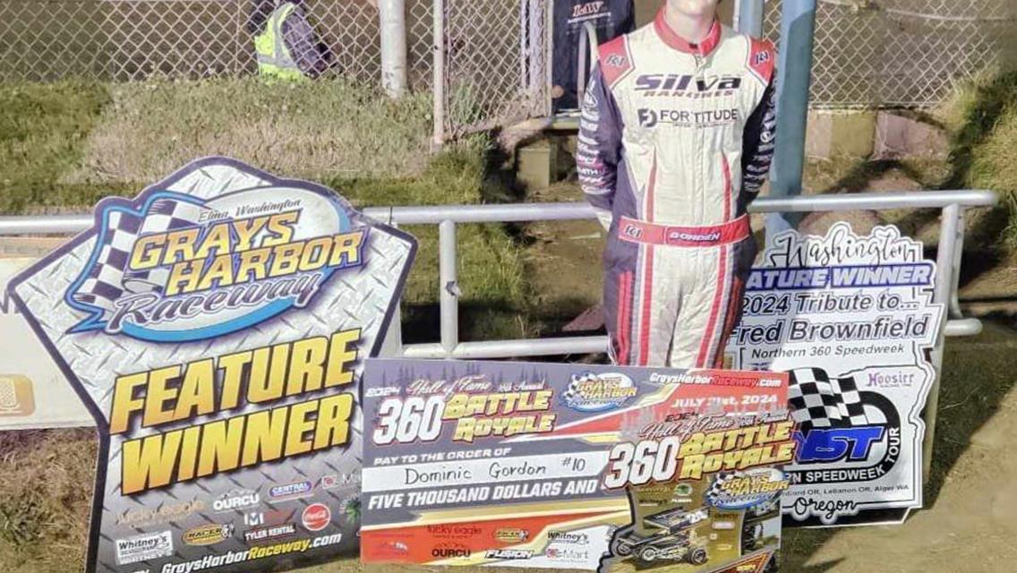Gorden Wins Hall of Fame Battle Royale, Night Two of Speedweek at Grays Harbor Raceway
