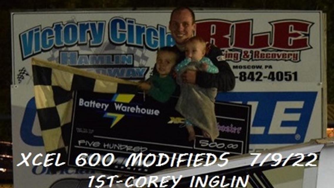 7/9/22 XCEL 600 MODIFIEDS RESULTS
