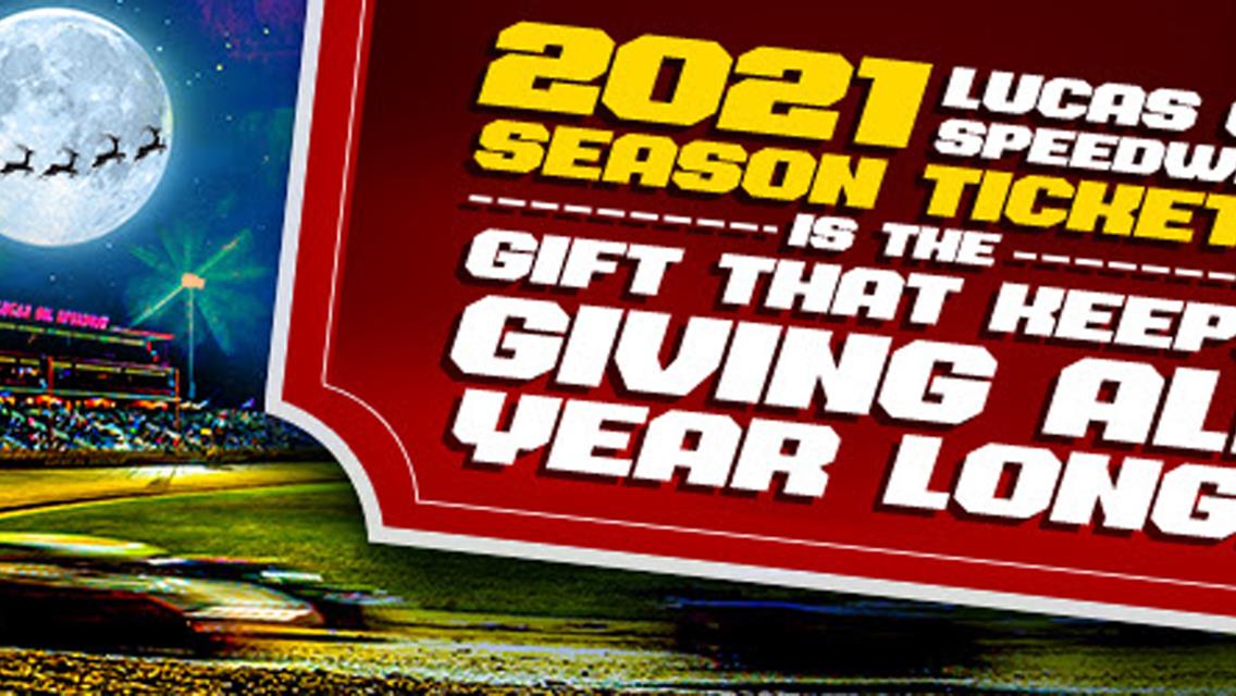 Time remains to give Lucas Oil Speedway gift cards, season passes as Christmas presents