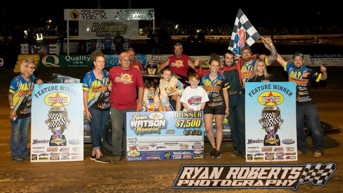 Dustin Linville wins Finn Watson Memorial at Richmond