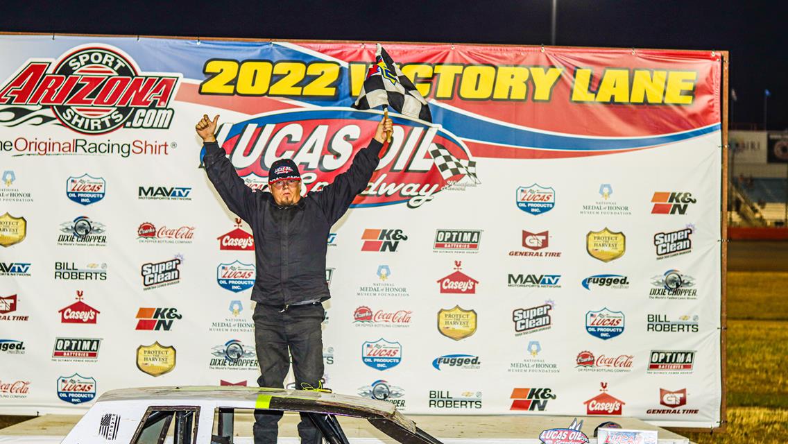 Lucas Oil Speedway Preseason Spotlight: After narrow miss, Rob White sets sights on track championship