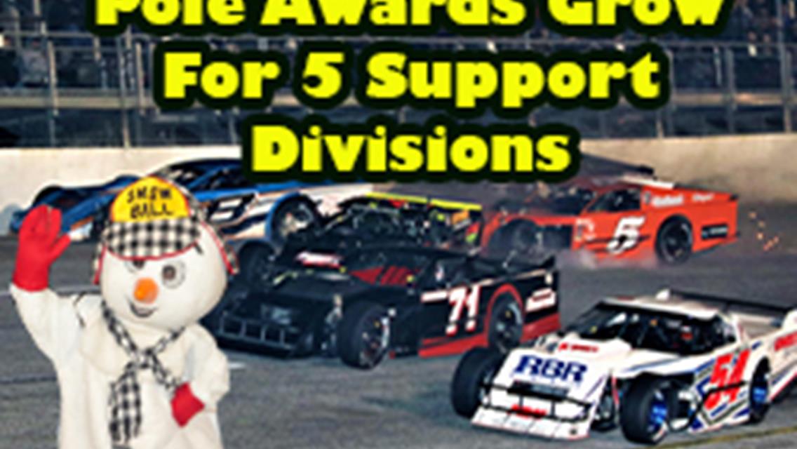 Cash Increased For Pole in 5 Local Snowball Divisions