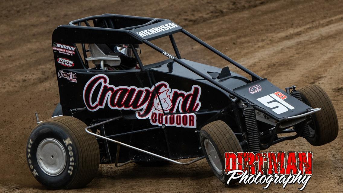 Paul Nienhiser 14th in Outdoor Midget Debut