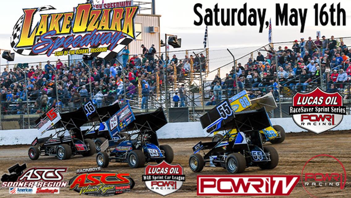 Season Set at Lake Ozark Speedway for the POWRi RaceSaver Sprints