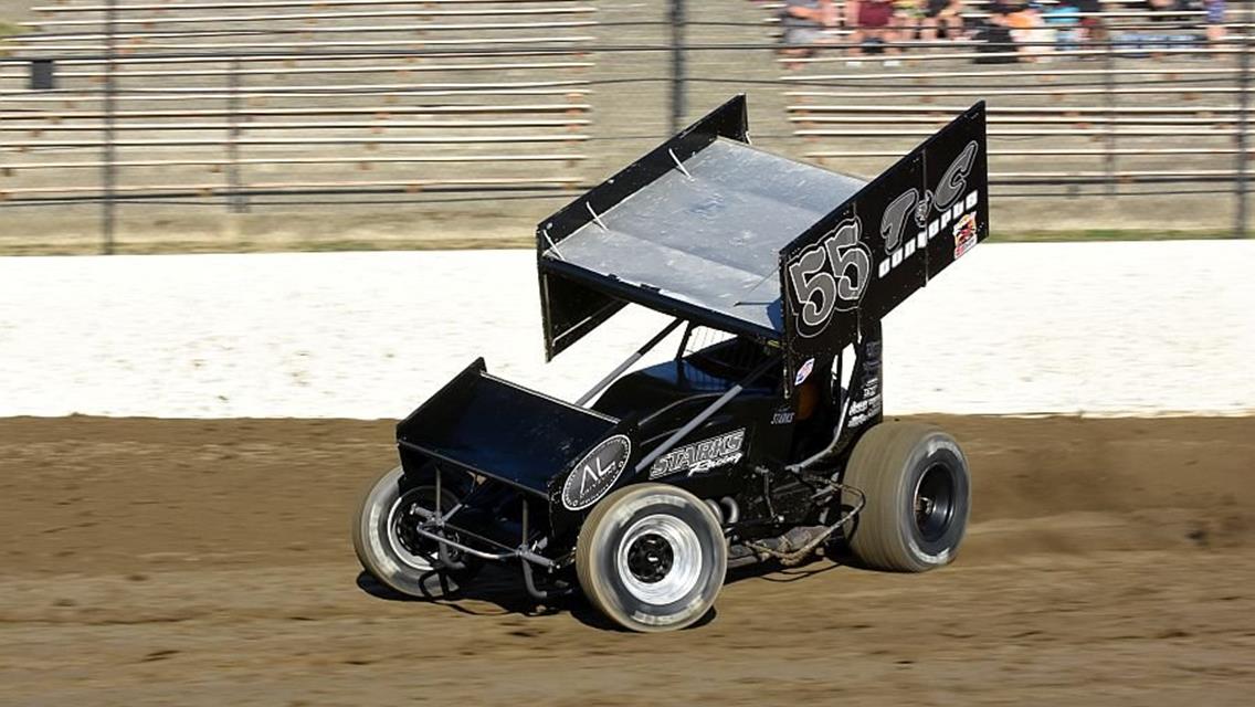 Starks Optimistic Following DNF During Skagit Speedway Season Finale