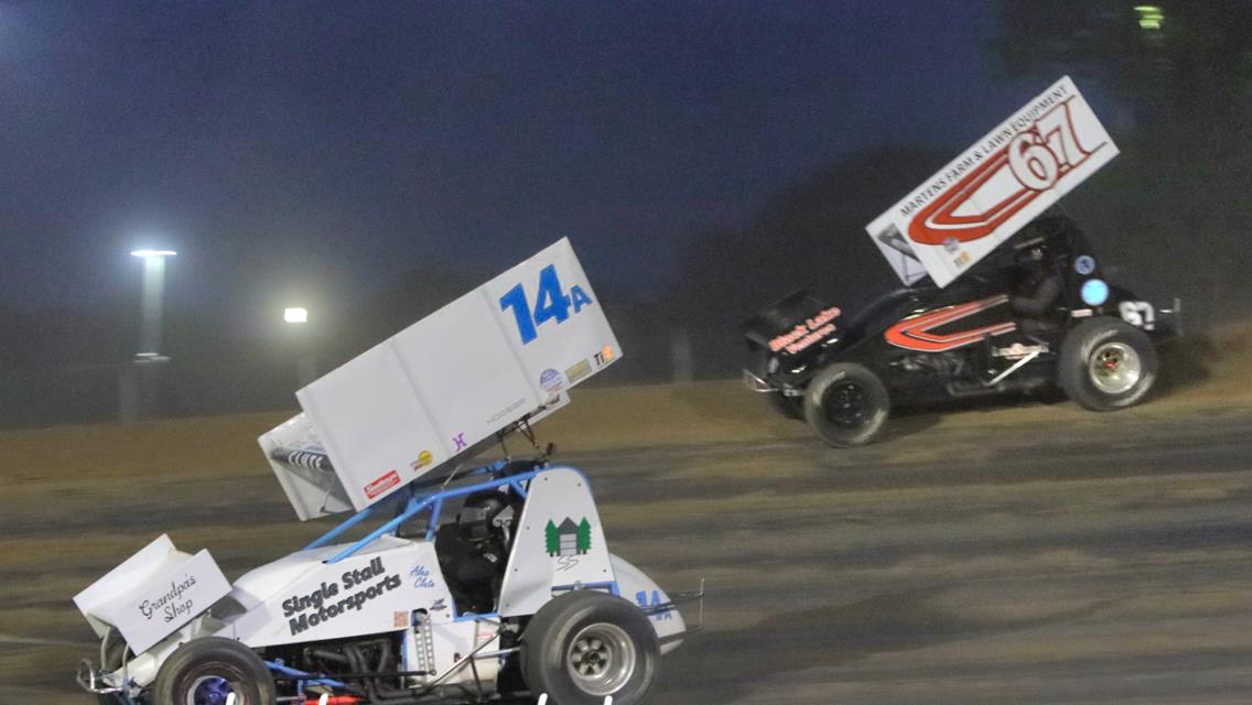 KASEY JEDRZEJEK STRIKES AGAIN AT CRYSTAL MOTOR SPEEDWAY