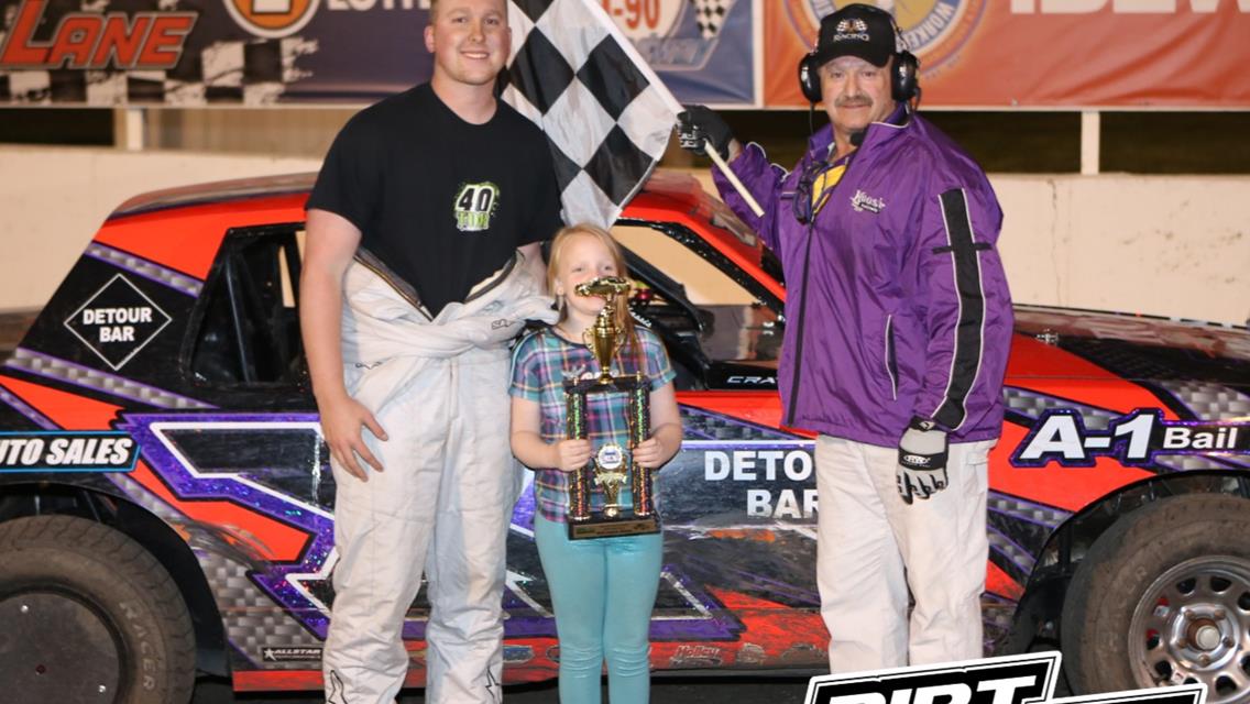 Dover dominates record setting night at I-90 Speedway