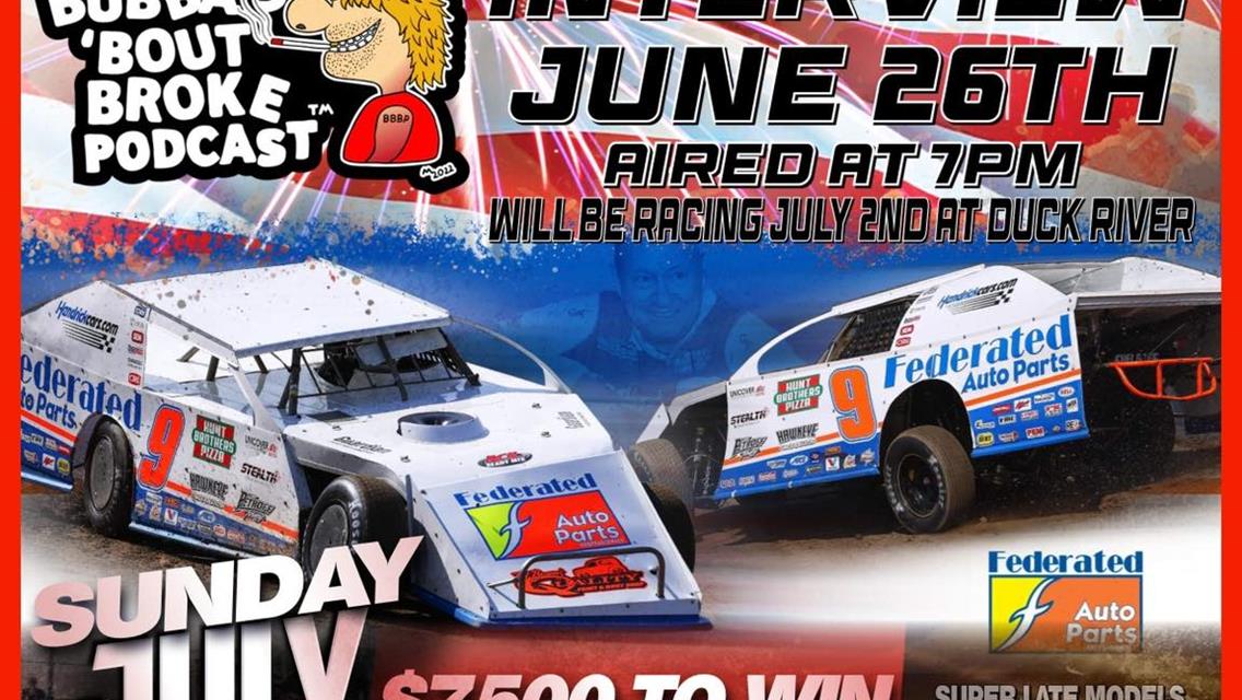 Ken Schrader interview with Bubba’s Bout Broke podcast
