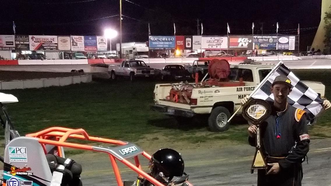 Nik Larson Wins At Meridian Speedway