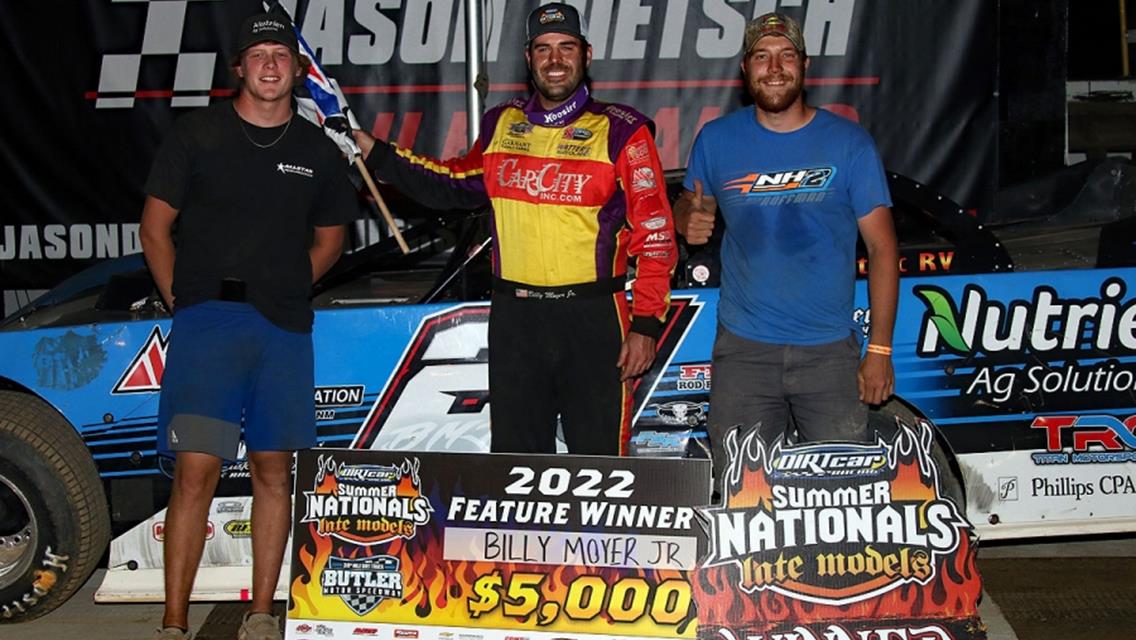 Butler Motor Speedway (Quincy, MI) – DIRTcar Summer Nationals – July 21st, 2022. (Jim DenHamer photo)