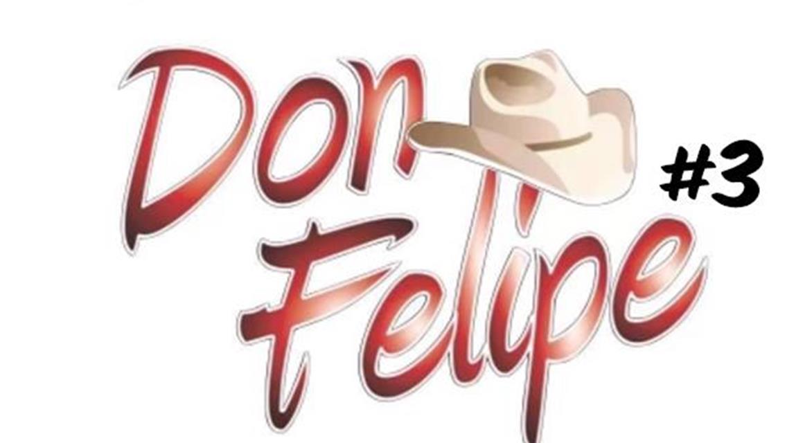 Don Felipe #3 Joins Owosso Speedway as Marketing Partner for 2023 Season!