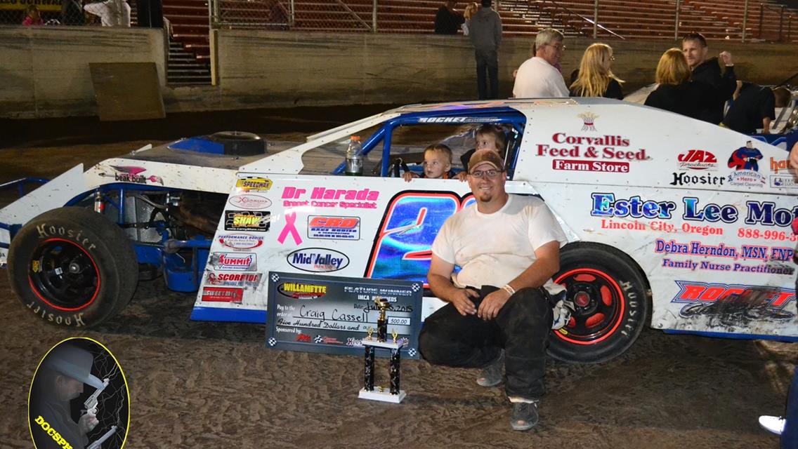 Cassell, Pickett, Rash, And Yeack Get July 25th Willamette Wins