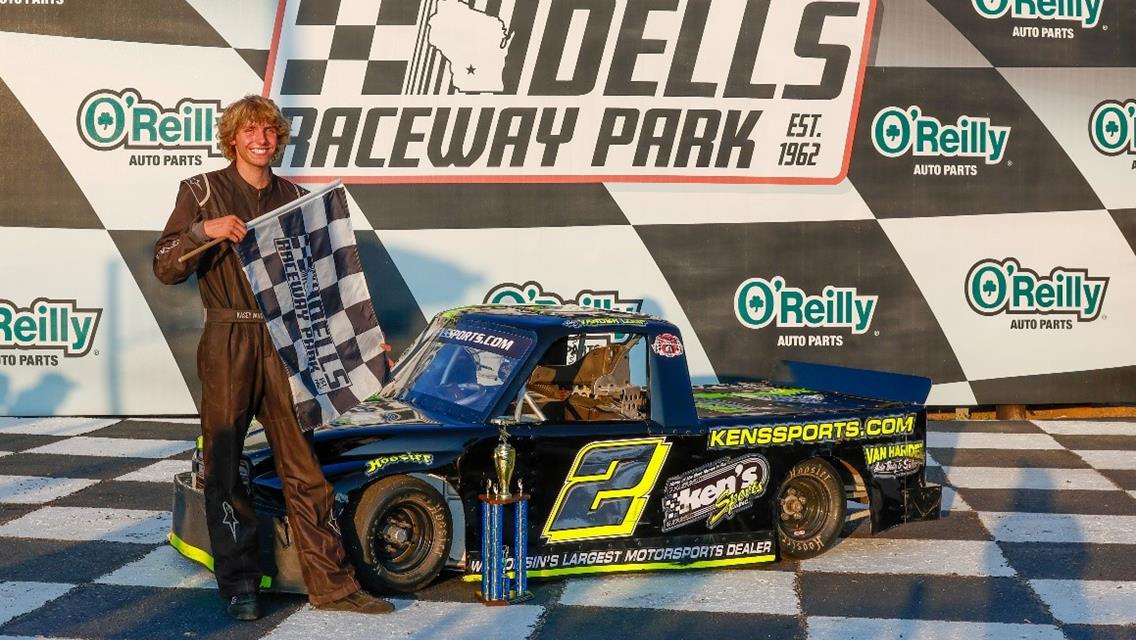 KASEY VANDERLOOP COLLECTS DRP WI SPORT TRUCK WIN
