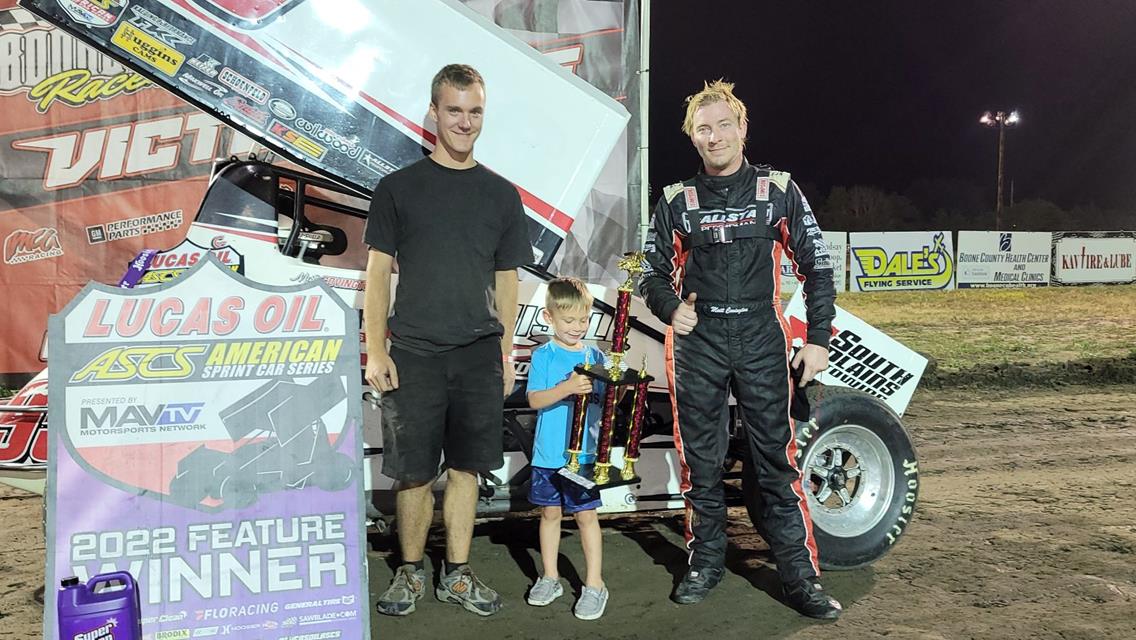 First Win of 2022 Highlights Covington&#39;s Strong Weekend