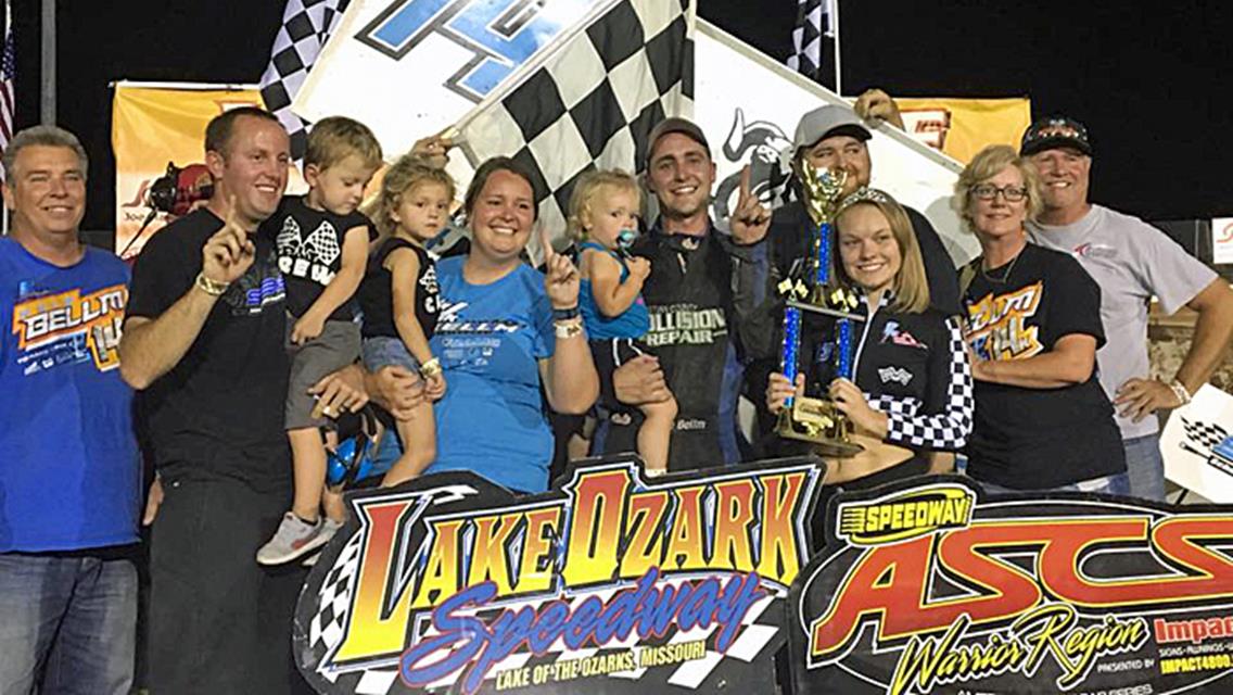 Bellm Back to Lake Ozark after Another Win