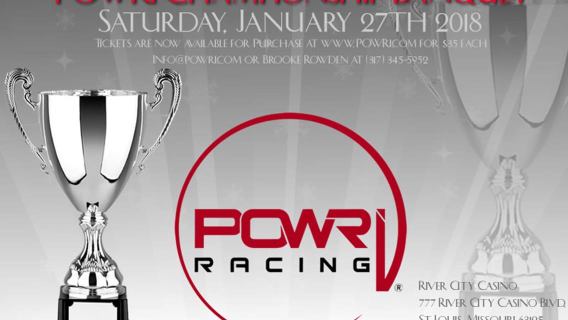 2017 POWRI BANQUET CELEBRATIONS SET TO KICK OFF SATURDAY NIGHT
