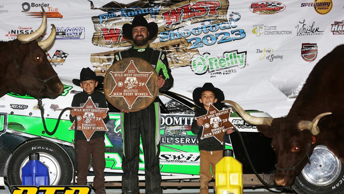 Vado Speedway Park (Vado, NM) – Wild West Shootout – January 14th, 2023. (Terry Page photo)
