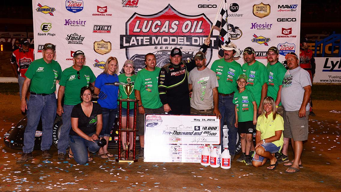 Owens Takes Third Career Ralph Latham Memorial Win at Florence Speedway