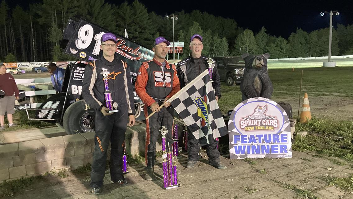 Holcomb VISIT&#39;S Victory Lane