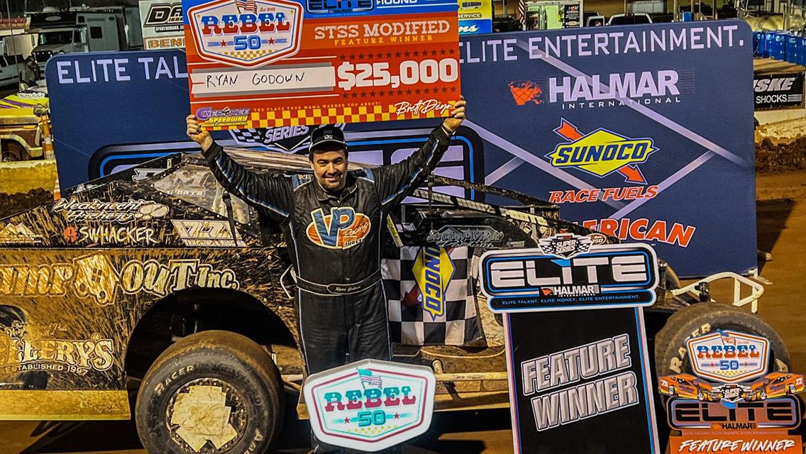 Blown Away: Ryan Godown Enters STSS History Books with $25,000 Cherokee Rebel 50™ Triumph